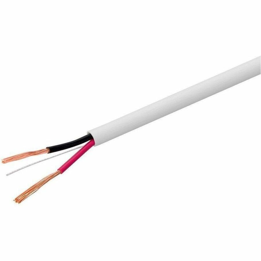Monoprice Access Series 16Awg CL3 Rated 2-Conductor Speaker Wire 250FT White