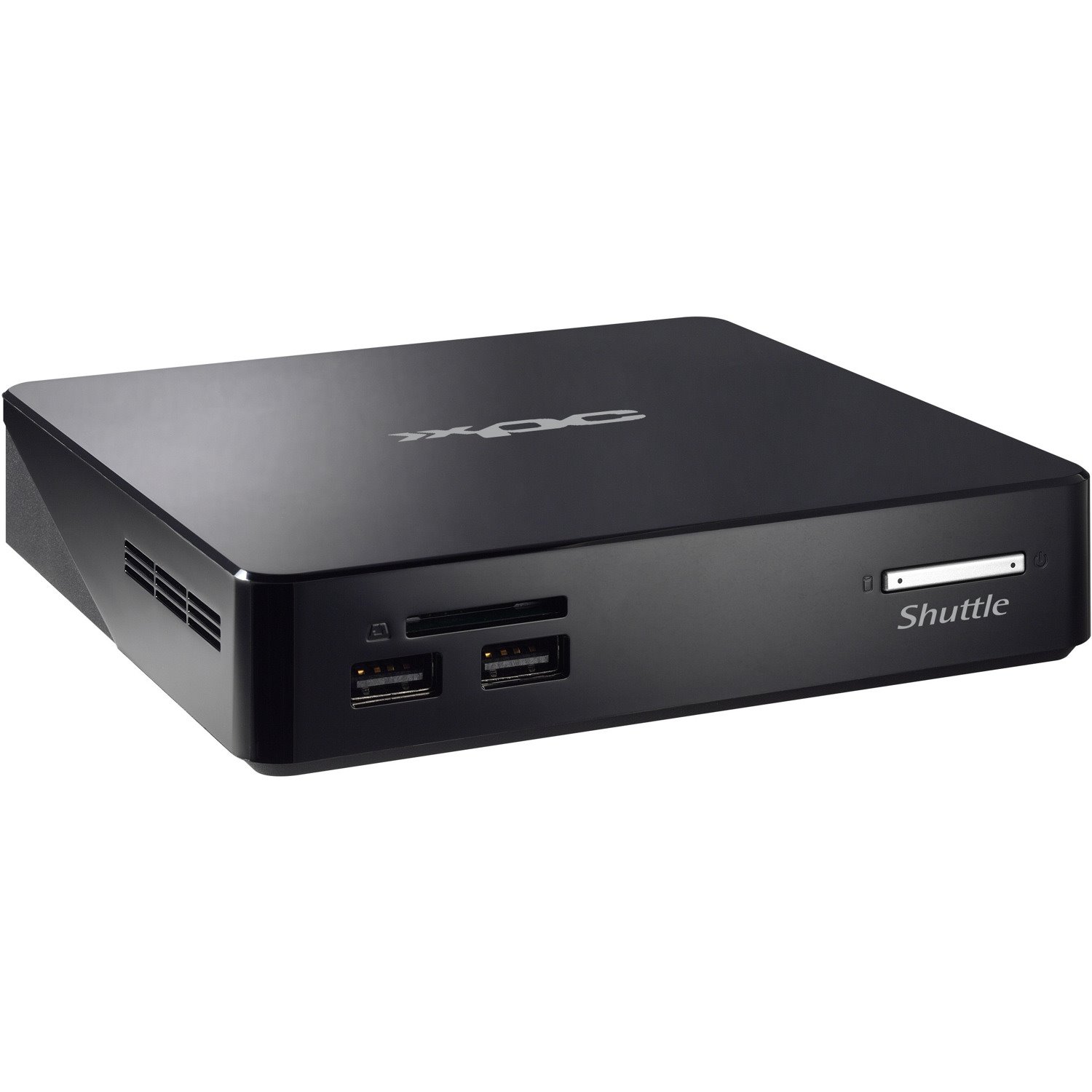 Shuttle XPC nano NS02E Desktop Computer - ARM Cortex A53 RK3368 - 2 GB - 16 GB Flash Memory Capacity - Mini PC - Black