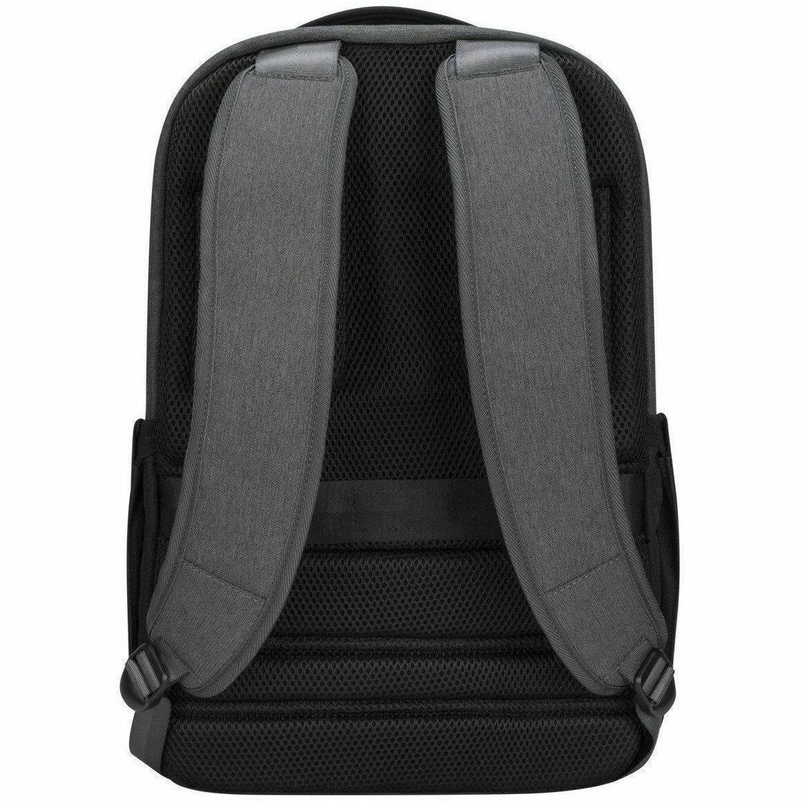 Targus Cypress Hero TBB58602GL Draagtas/-koffer (Backpack) voor 39,6 cm (15,6") naar 40,6 cm (16") Notebook - Grijs