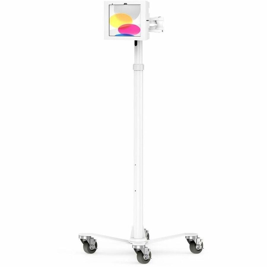 iPad 10th-11th (A16) Gen, Apex Enclosure Premium Medical Rolling Cart