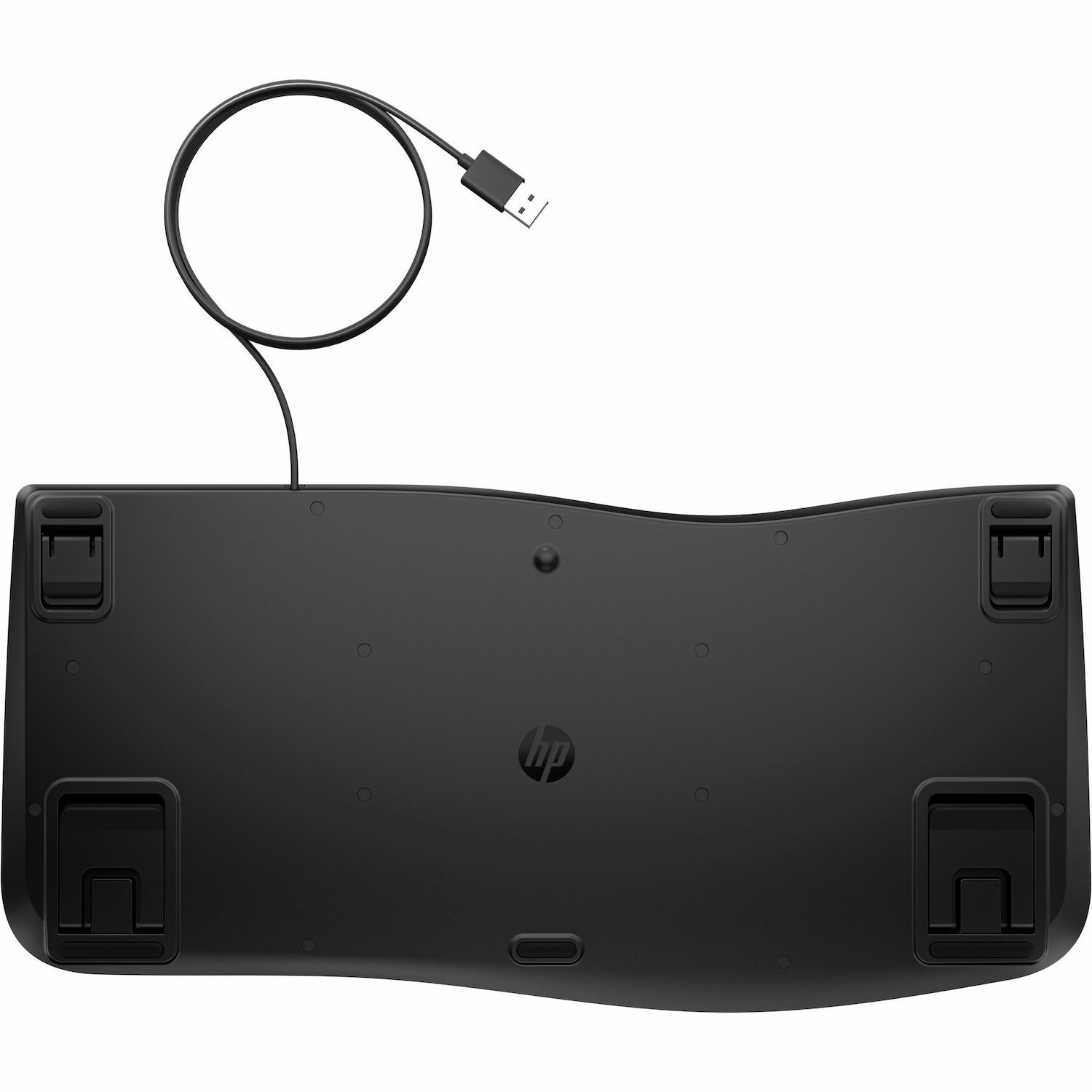 HP 480 Keyboard - Cable Connectivity - USB Type A Interface - English (UK) - Black