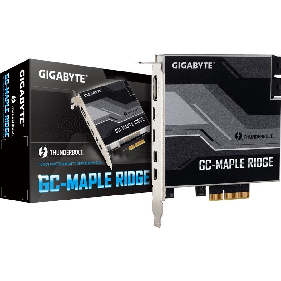 Gigabyte GC-MAPLE RIDGE (rev. 1.0) Thunderbolt Adapter - PCI Express 3.0 x4 - Plug-in Card