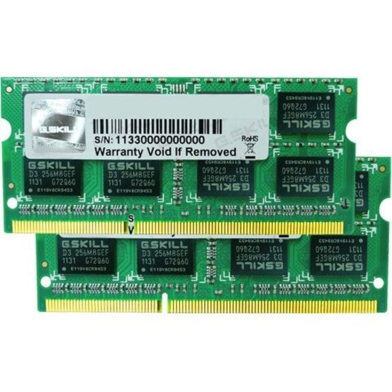 G.SKILL Mac RAM Module for Notebook, Desktop PC - 8 GB (2 x 4GB) - DDR3-1066/PC3-8500 DDR3 SDRAM - 1333 MHz - CL7 - 1.35 V