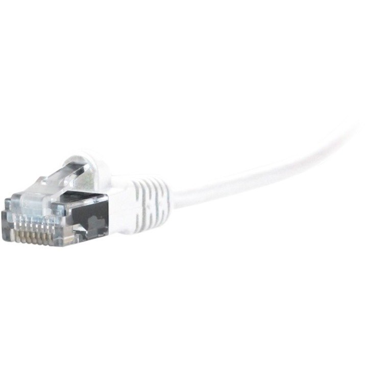 Comprehensive MicroFlex&trade; Pro AV/IT Integrator Series&trade; CAT6 Snagless Patch Cable White 1ft