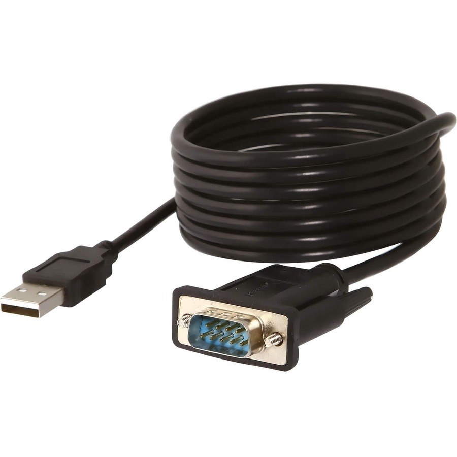 Sabrent USB 2.0 to Serial (9-Pin) DB-9 RS-232 Adapter Cable 6ft Cable