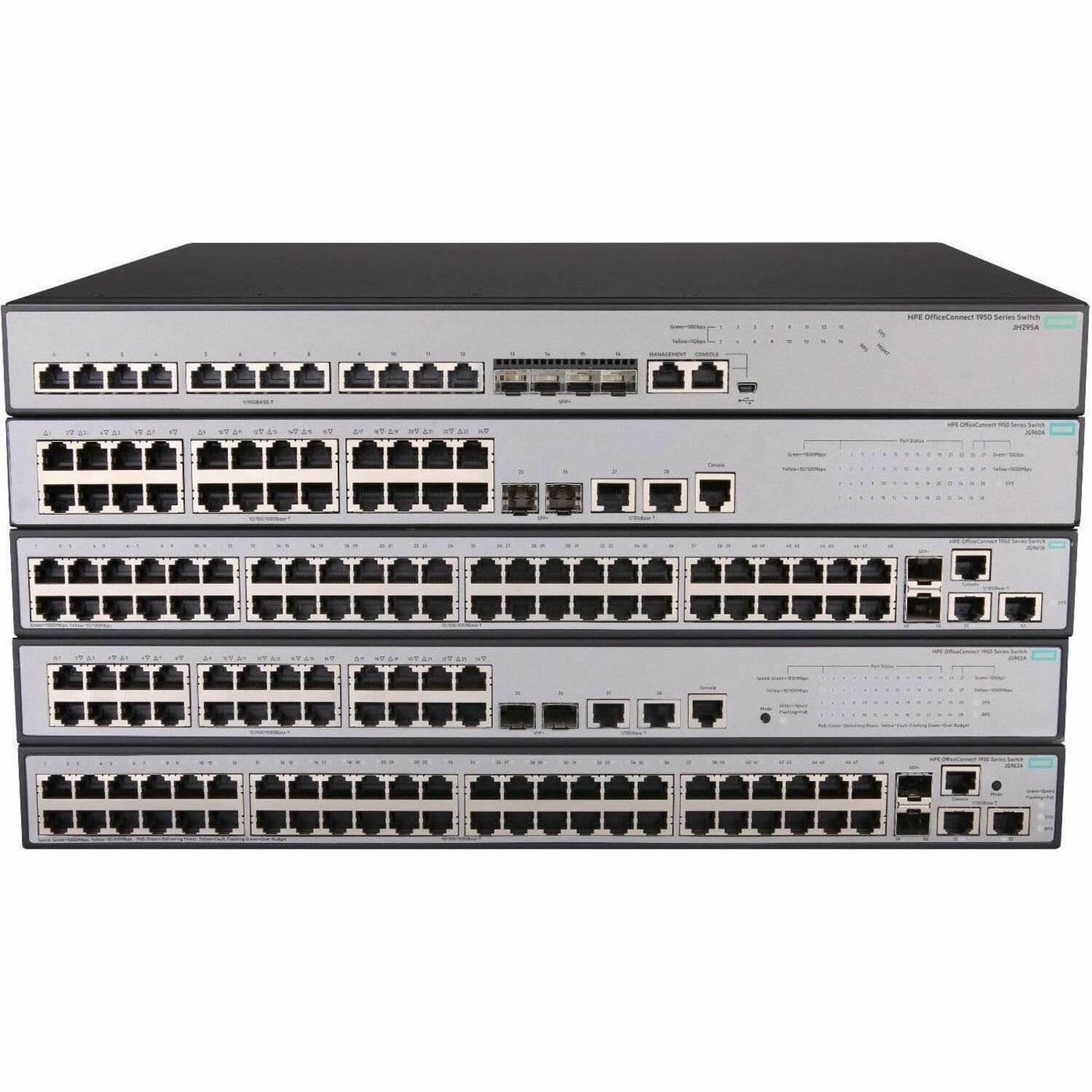 HPE Sourcing 1950-24G-2SFP+-2XGT Ethernet Switch