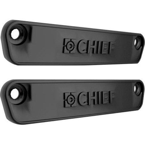 Chief Fusion Horizontal Row End Cap - Black