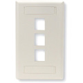 Black Box GigaStation2 3 Socket Network Faceplate