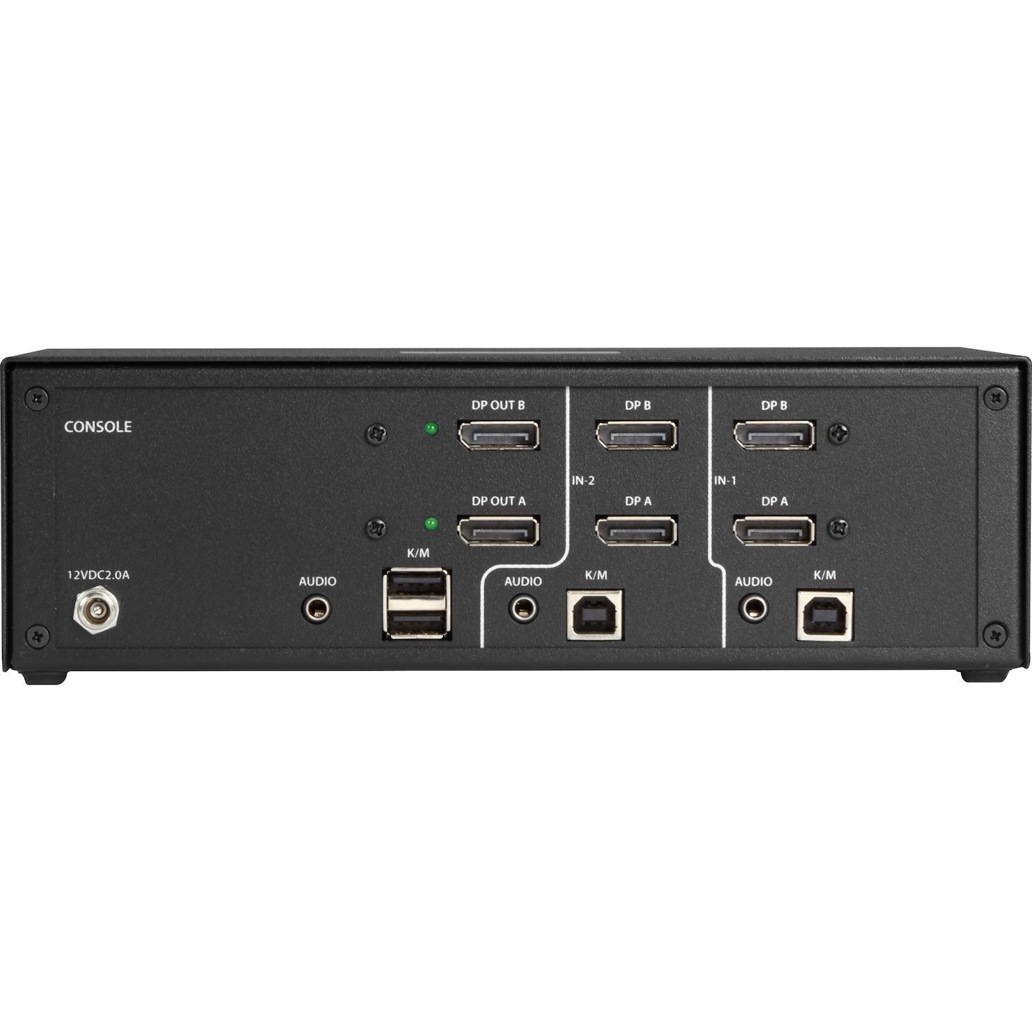 Black Box Niap 3.0 Secure KVM Switch - 4K 2xDP Usb 2-Port