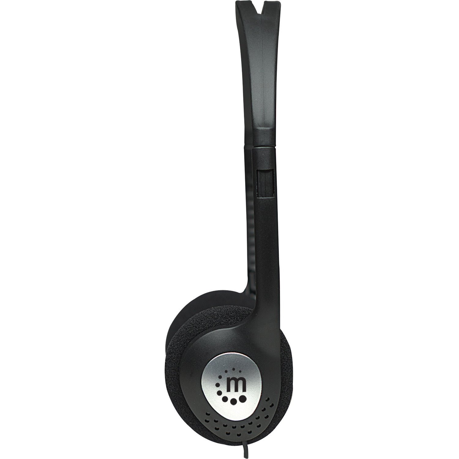 Manhattan Lightweight Stereo Headphones with Cushioned Earpads