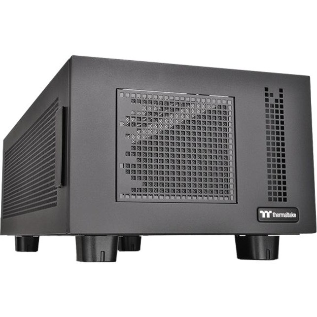 Thermaltake Core P100 Computer Case Pedestal - ATX Motherboard Supported - SPCC, Steel - Black