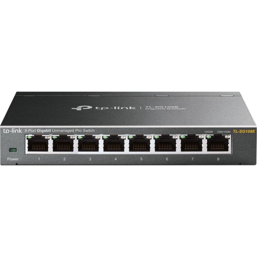 TP-Link EasySmart TL-SG108E 8 Ports Ethernet Switch - 10/100/1000Base-T