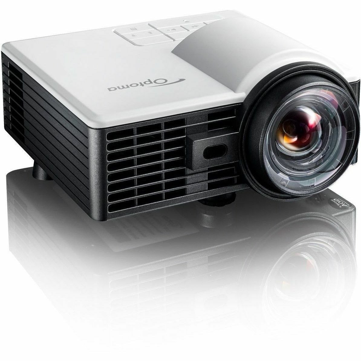 Optoma ML1050STi 3D Ready Short Throw DLP Projector - 16:10 - White