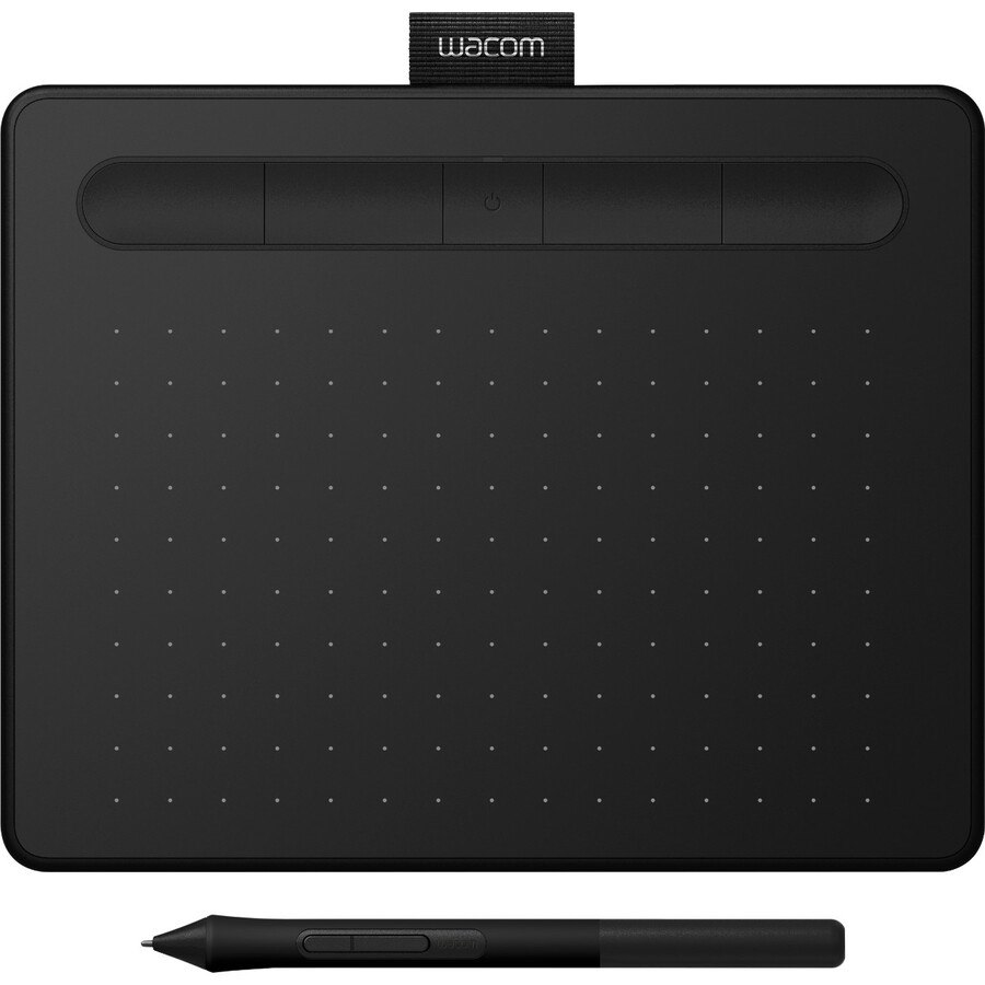 Wacom Intuos S CTL-4100WL Graphics Tablet - 2540 lpi - Wired/Wireless - Black