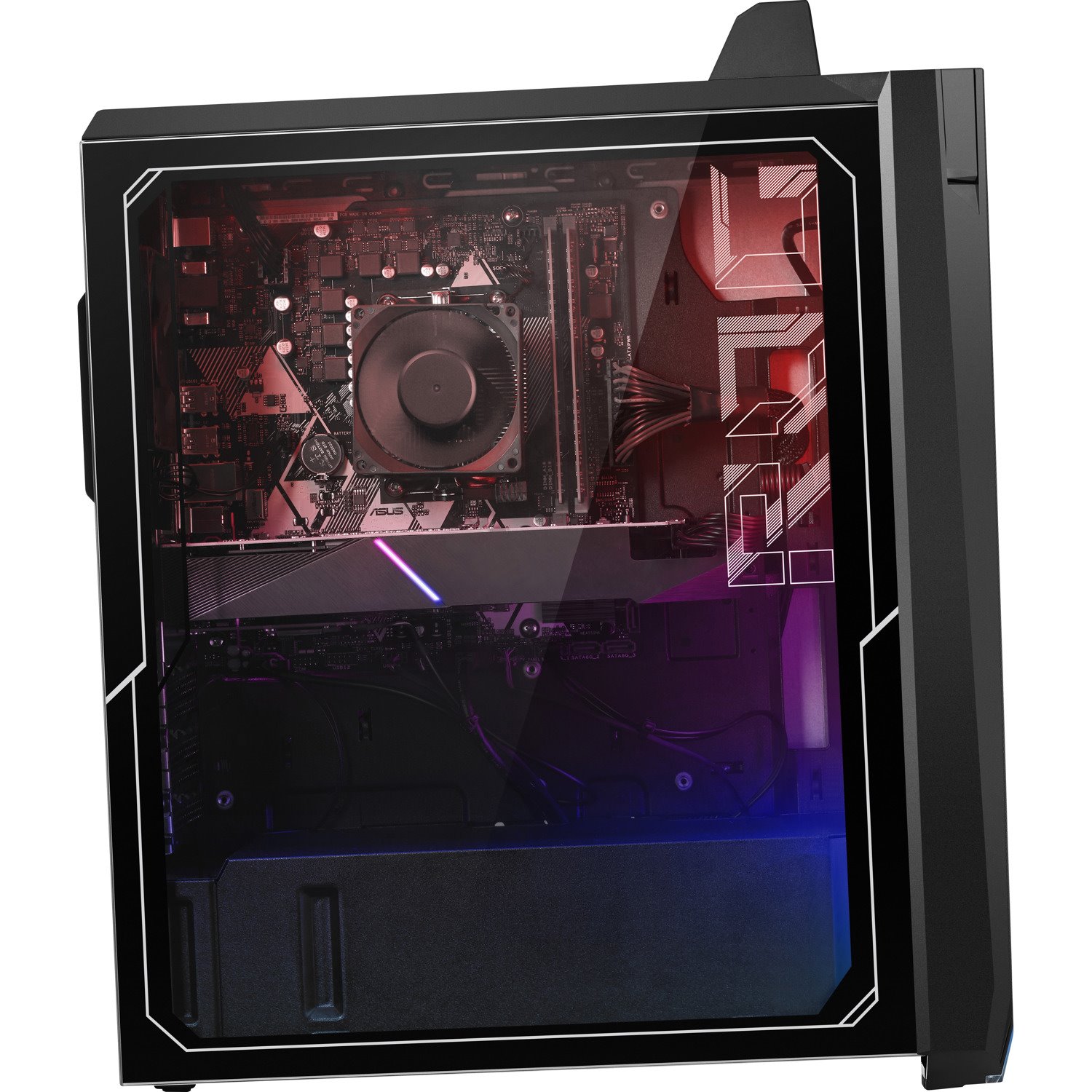 Asus ROG Strix GA15 GA15DK-DH776 Gaming Desktop Computer - AMD Ryzen 7 5800X - 16 GB - 1 TB SSD - Tower - Black
