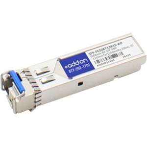 Axiom 100BASE-BX20-U SFP Transceiver for Juniper - SFP-FE20KT13R15