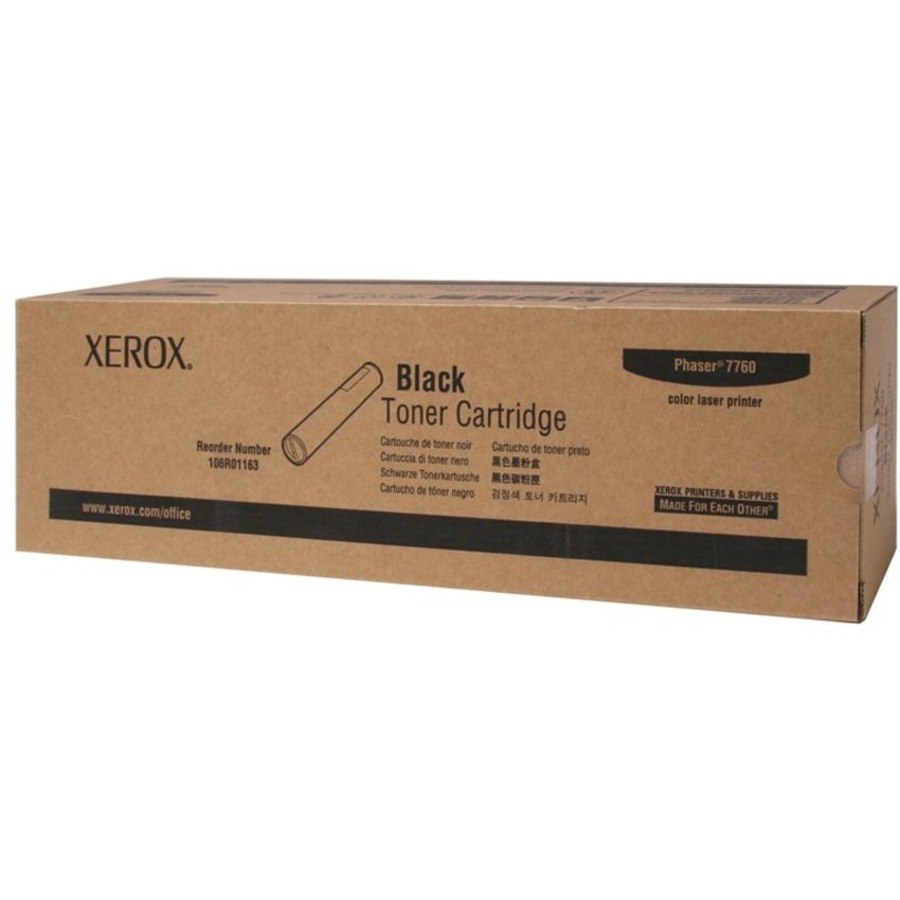Xerox Genuine Phaser&trade; 7760 Black Toner Cartridge