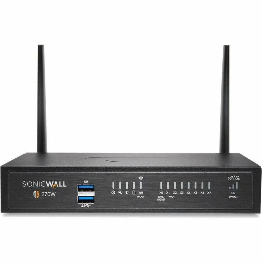 SonicWall TZ270W Network Security/Firewall Appliance - 3 Year Wireless-ac Intl Tradeup With EPSS and CSE