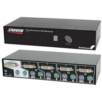 StarTech.com 4 Port StarView DVI KVM Switch