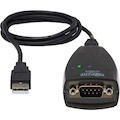Eaton Tripp Lite Series Keyspan USB to Serial Adapter - USB-A Male to DB9 RS232 Male, 3 ft. (0.91 m), TAA