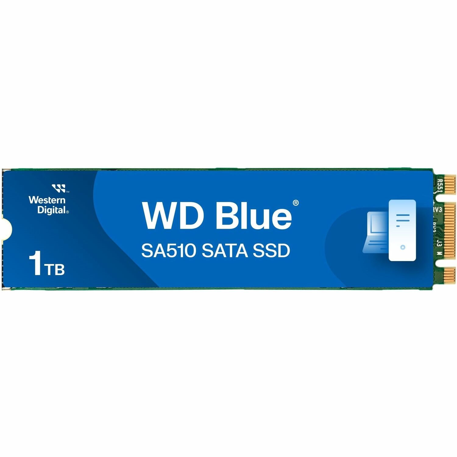WD Blue SA510 WDS100T3B0B 1 TB Solid state drive - M.2 2280 Intern - SATA (SATA/600)