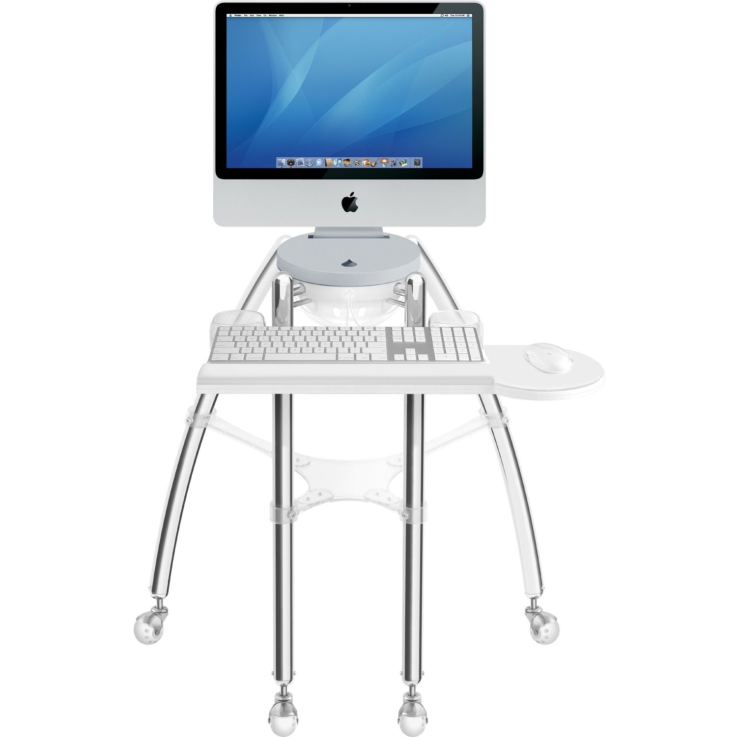 Rain Design iGo Desk for iMac 21.5IN-Sitting model