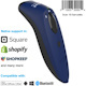 SocketScan® S730, 1D Laser Barcode Scanner, Blue, Blue