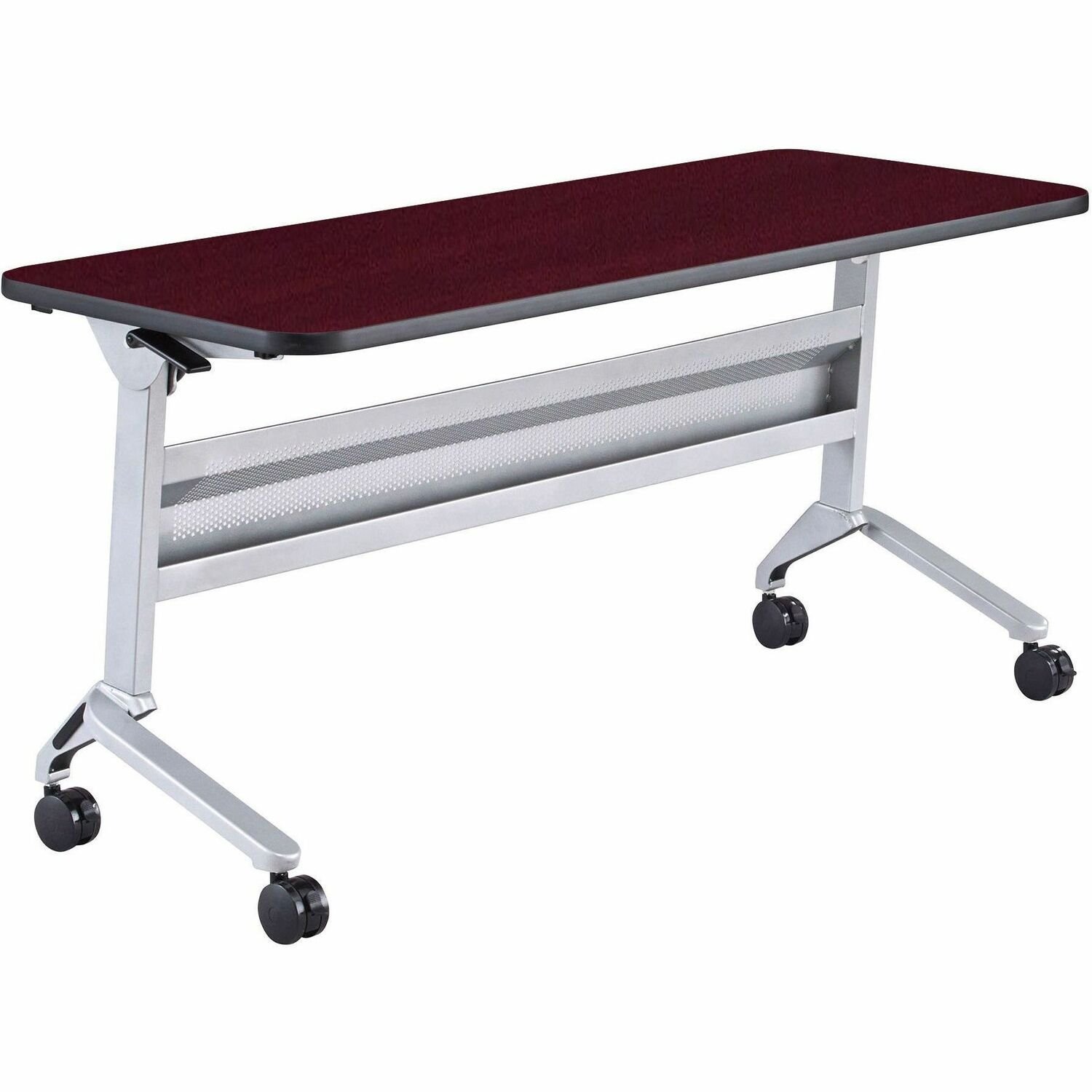 Mayline Flip-N-Go 24 x 60" Rectangular Training Table, LPL
