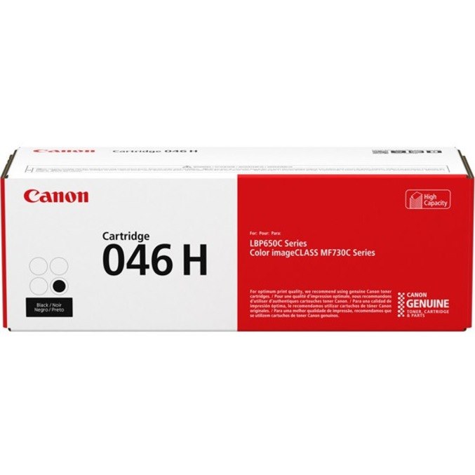 Canon 046H Original Laser Toner Cartridge - Black Pack