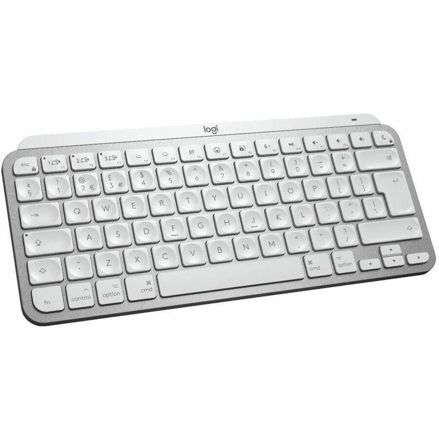 Logitech MX Keys Mini for Mac Keyboard - Wireless Connectivity - USB Interface - English (UK) - QWERTY Layout - Space Gray