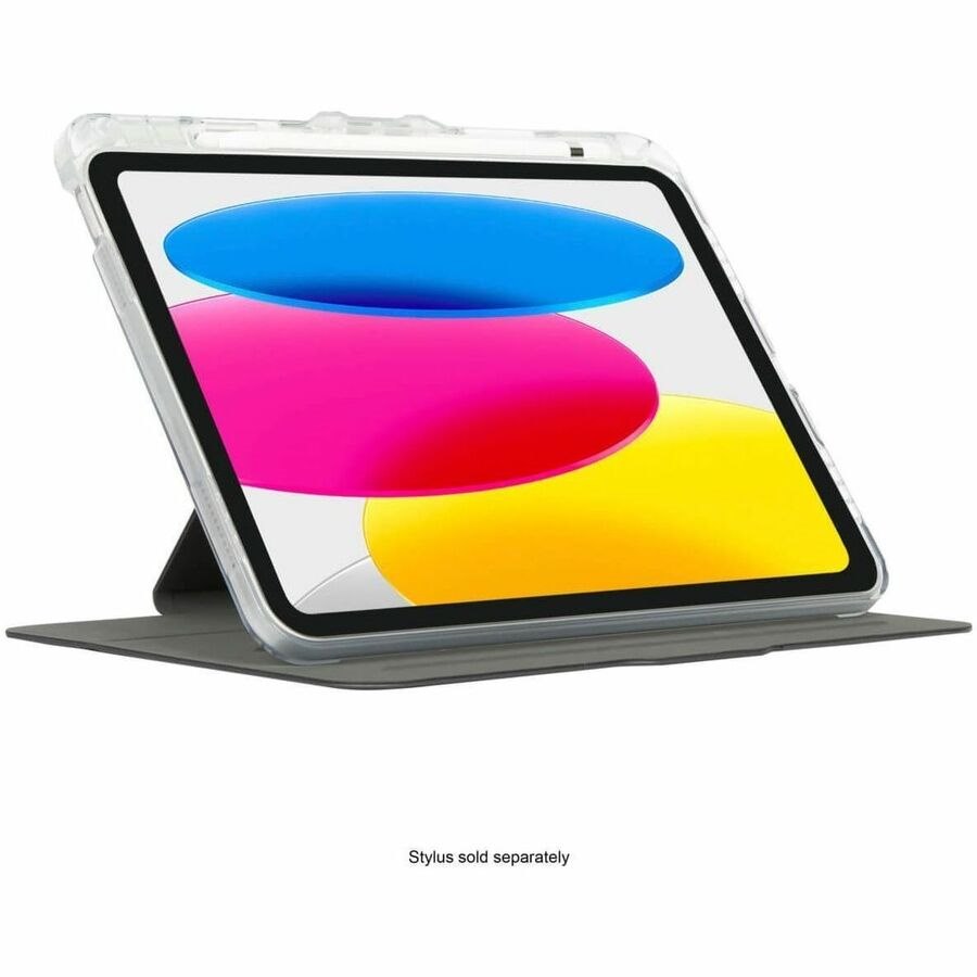Targus VersaVu THD936GL Draagtas/-koffer (Folio) voor 27,7 cm (10,9") Apple iPad (10th Generation), iPad (11de generatie) Tablet-pc - Glashelder