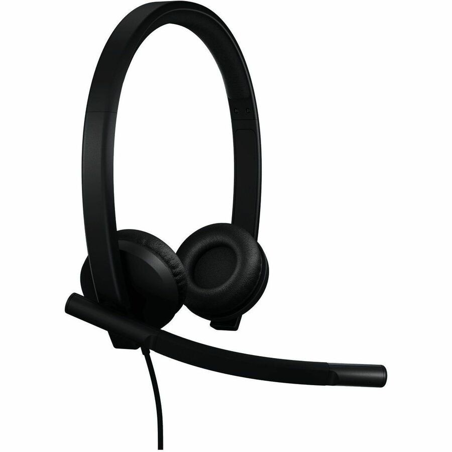 LOGITECH H570E WIRED USB STEREO HEADSET (TEAMS CERTIFIED), NOISE & ECHO CANCELLING, USB-A,