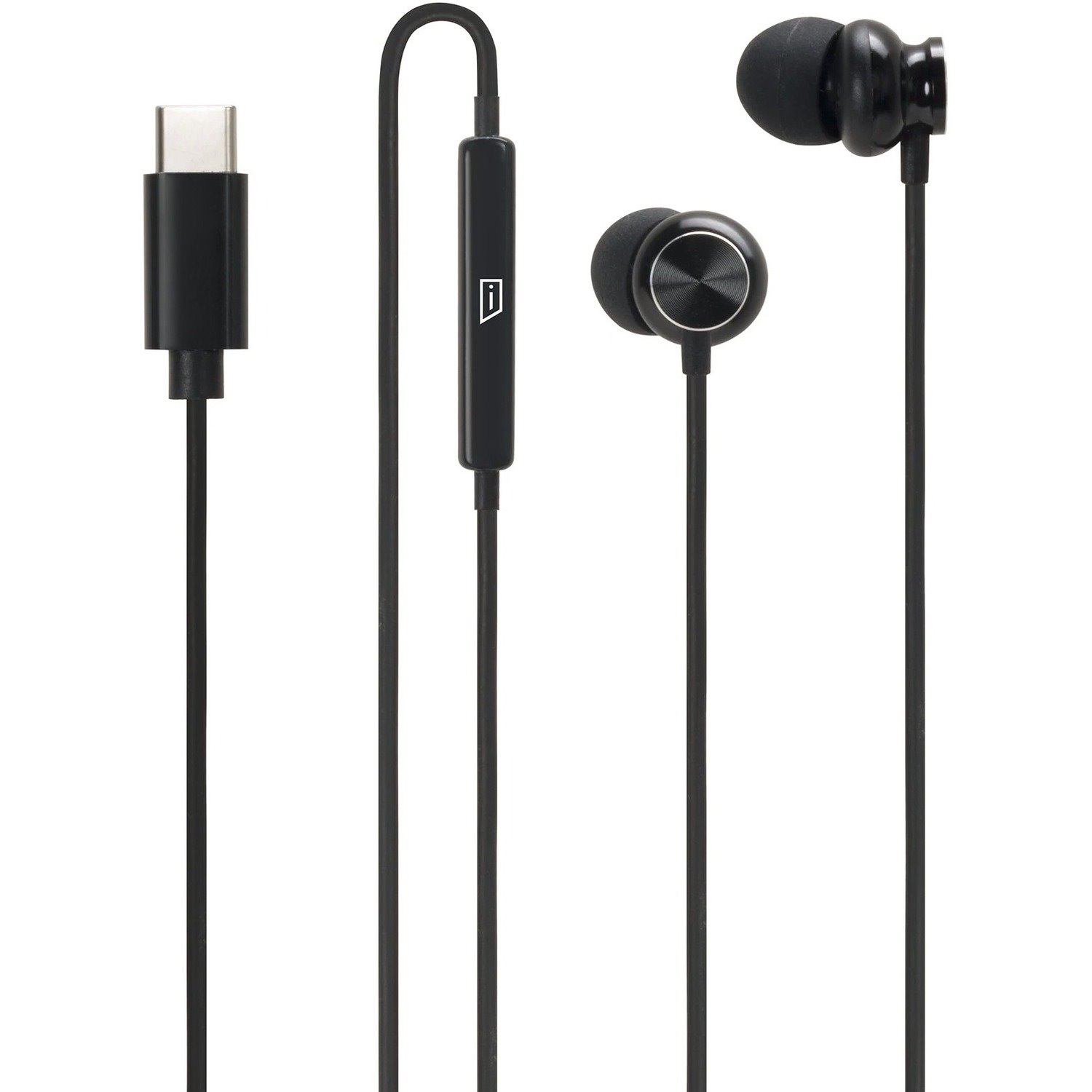 iStore Type-C Earbuds - Luxe Matte Black