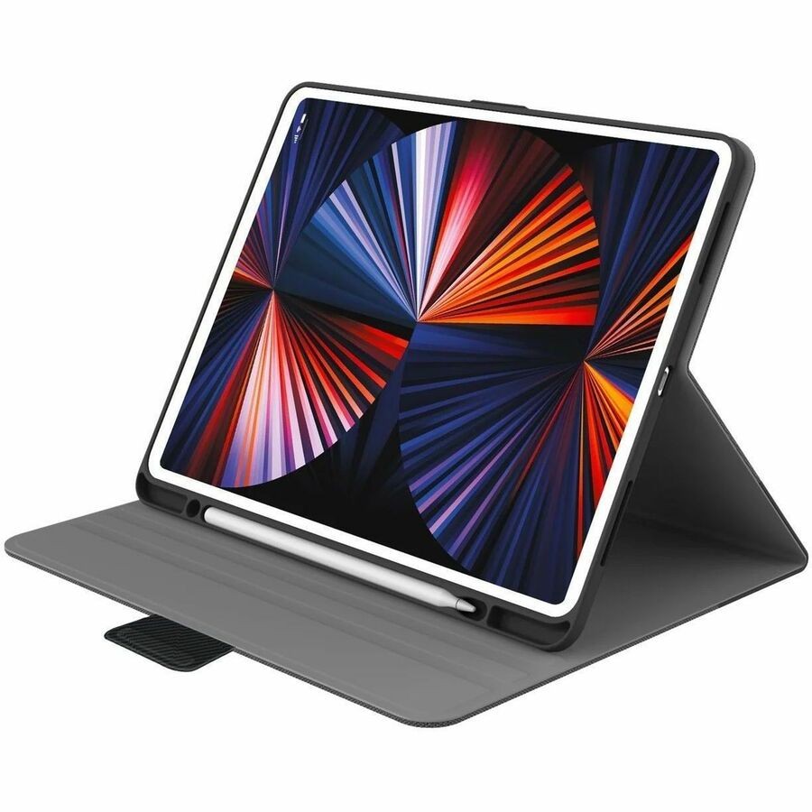Cygnett Tekview iPad Air 10.9 & 11 (2021/2020/2018) Case With Apple Pencil Holder - Grey/Black (Cy3492tekvi), 360° Protection, Apple Pencil Storage