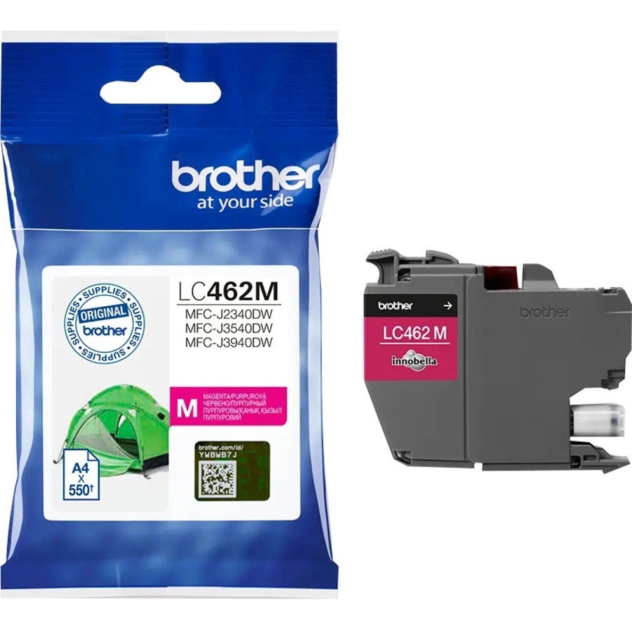Brother LC462M Original Inkjet Ink Cartridge - Single Pack - Magenta - 1 Piece
