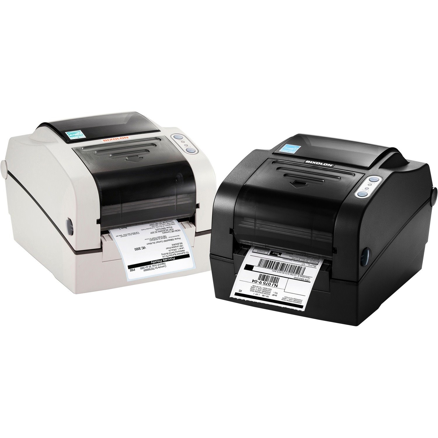 Bixolon SLP-TX420 Desktop Direct Thermal/Thermal Transfer Printer - Monochrome - Label Print - USB - Serial - Parallel - Dark Grey