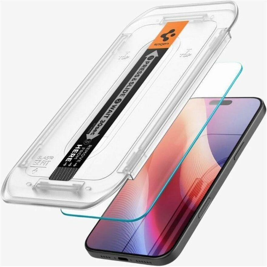 Spigen iPh 16 Pro Glas.tR Ez Fit HD