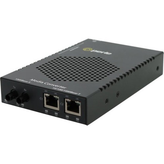 Perle S-1110DHP-ST40 Transceiver/Media Converter