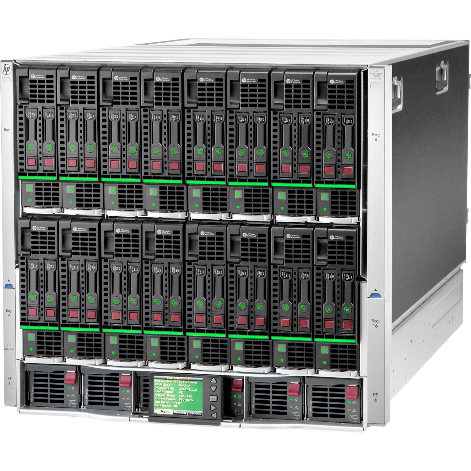 HPE BladeSystem BLc7000 Blade Server Case - Rack-mountable