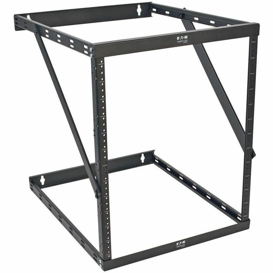 Eaton Tripp Lite Series SmartRack 8U/12U/22U Expandable Low-Profile UPS-Depth Wall-Mount 2-Post Open-Frame Rack