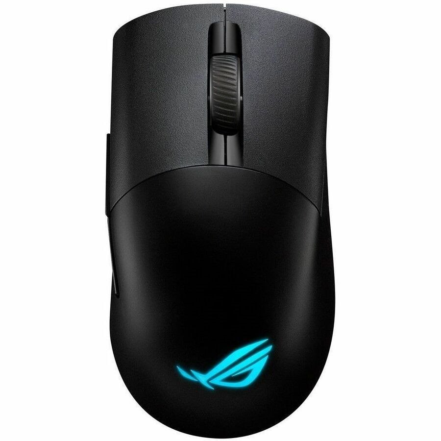 Asus ROG Keris Wireless AimPoint Gaming Mouse - Bluetooth/Radio Frequency - USB 2.0 Type A - Optical - 5 Programmable Button(s) - Black - 1