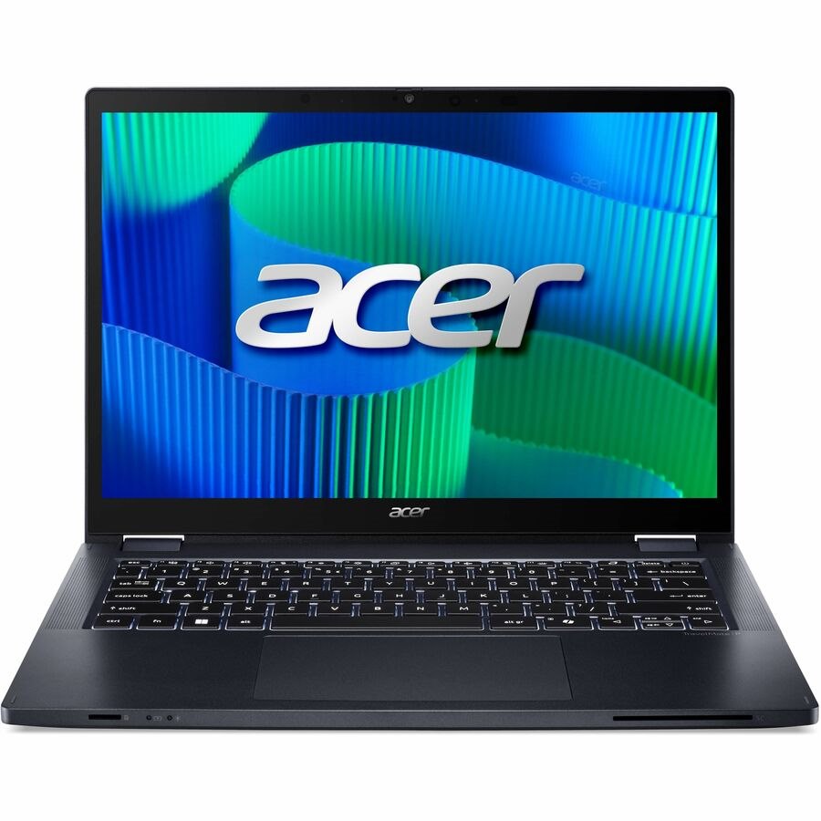 Acer TravelMate P4 Spin 14 P414RN-54 TMP414RN-54-54NY 14" Touchscreen Convertible 2 in 1 Notebook - WUXGA - 60 Hz - Intel Core Ultra 5 115U - 16 GB - 512 GB PCI Express NVMe 4.0 SSD - US International Keyboard - Blue