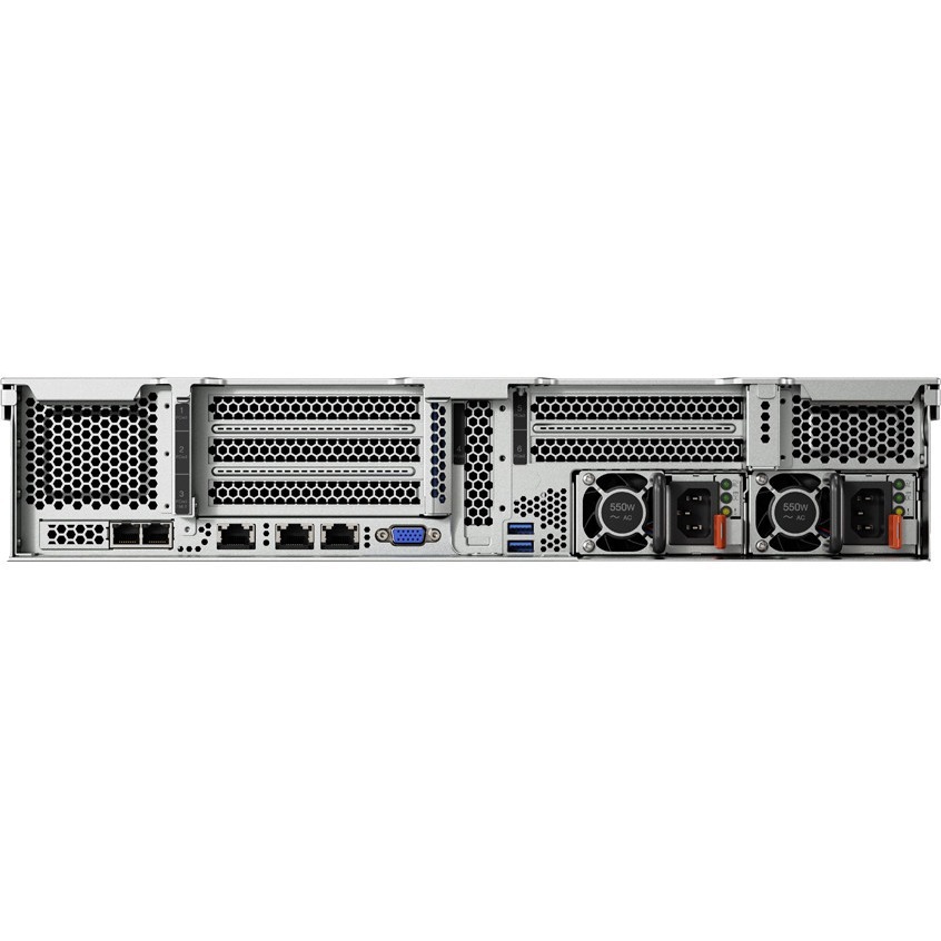 Lenovo ThinkSystem SR550 7X04A04NNA 2U Rack Server - 1 Xeon Gold 6138 2 GHz - 32 GB RAM - 12Gb/s SAS Controller