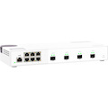 QNAP QSW-M2106-4S 6 Ports Manageable Ethernet Switch - 2.5 Gigabit Ethernet, 10 Gigabit Ethernet - 2.5GBase-T, 10GBase-X