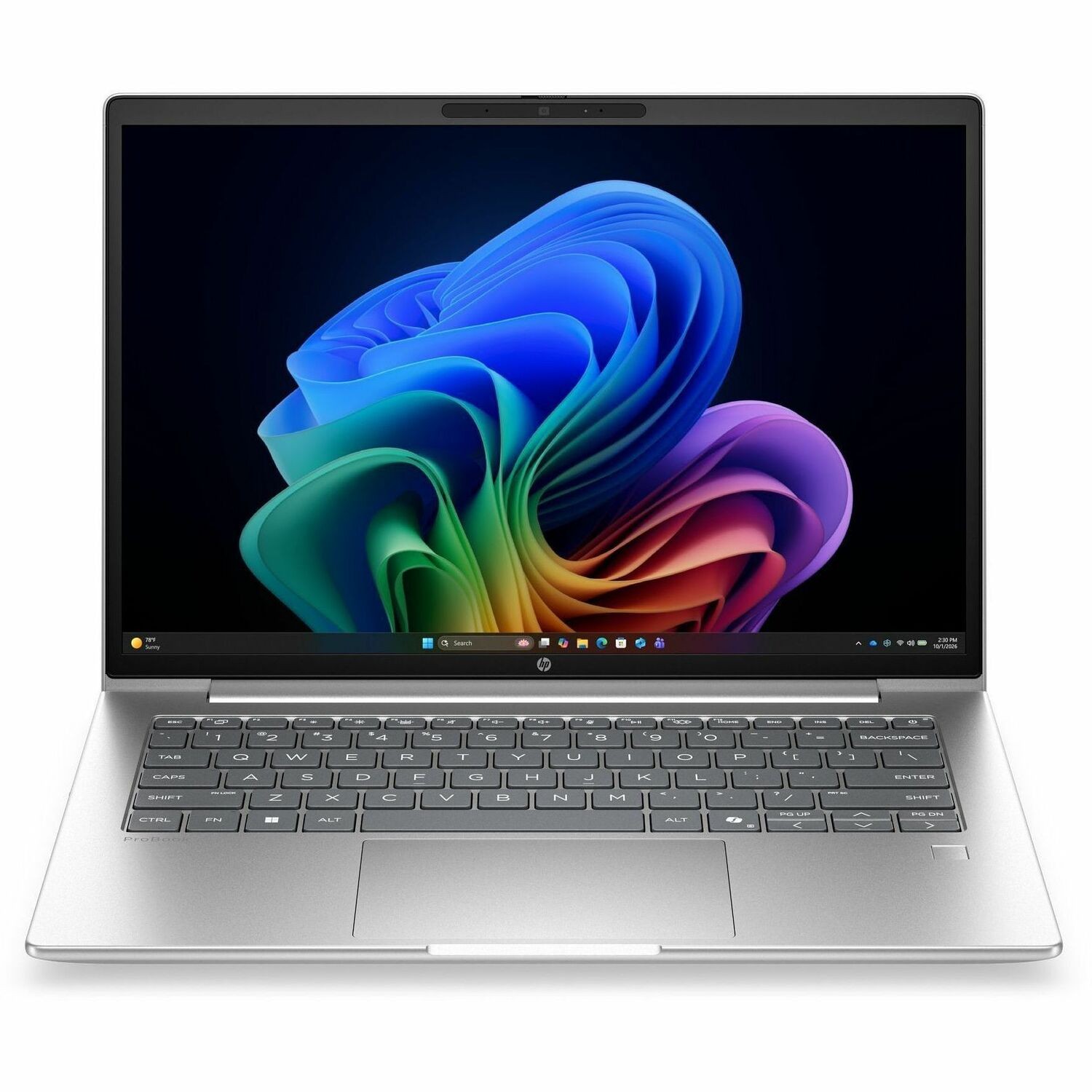 HP ProBook 4 G2i 14" Copilot+ PC Notebook - WUXGA - Intel Core Ultra 7 Series 3 355 - 16 GB - 512 GB SSD - Pike Silver