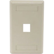 Hubbell 1-Socket IFP11EI Faceplate