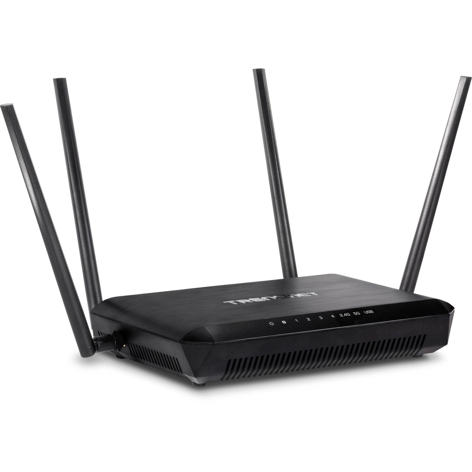 TRENDnet AC2600 MU-MIMO Wireless Gigabit Router, Increase WiFi Performance, WiFi Guest Network, Gaming-Internet-Home Router, Beamforming, 4K streaming, Quad Stream, Dual Band Router, Black, TEW-827DRU