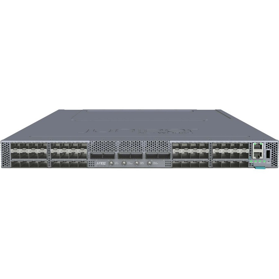 ACX 7100 DevID with 48 SFP56 / 6 QSFP56-DD multi-rate ports, AC PSU, AFI