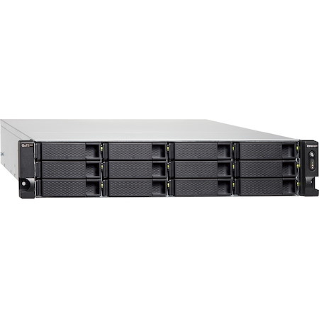 QNAP TS-H1886XU-RP-R2-D1622-32G 18 x Total Bays SAN/NAS Storage System - 5 GB Flash Memory Capacity Xeon D-1622 Quad-core (4 Core) 2.60 GHz - 32 GB RAM - DDR4 SDRAM - 2U Rack-mountable