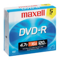 Maxell DVD Recordable Media - DVD-R - 16x - 4.70 GB - 1 - Gold